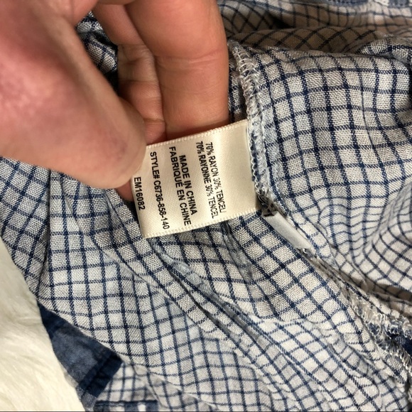 Cloth & Stone plaid shirtdress - Picture 7 of 7